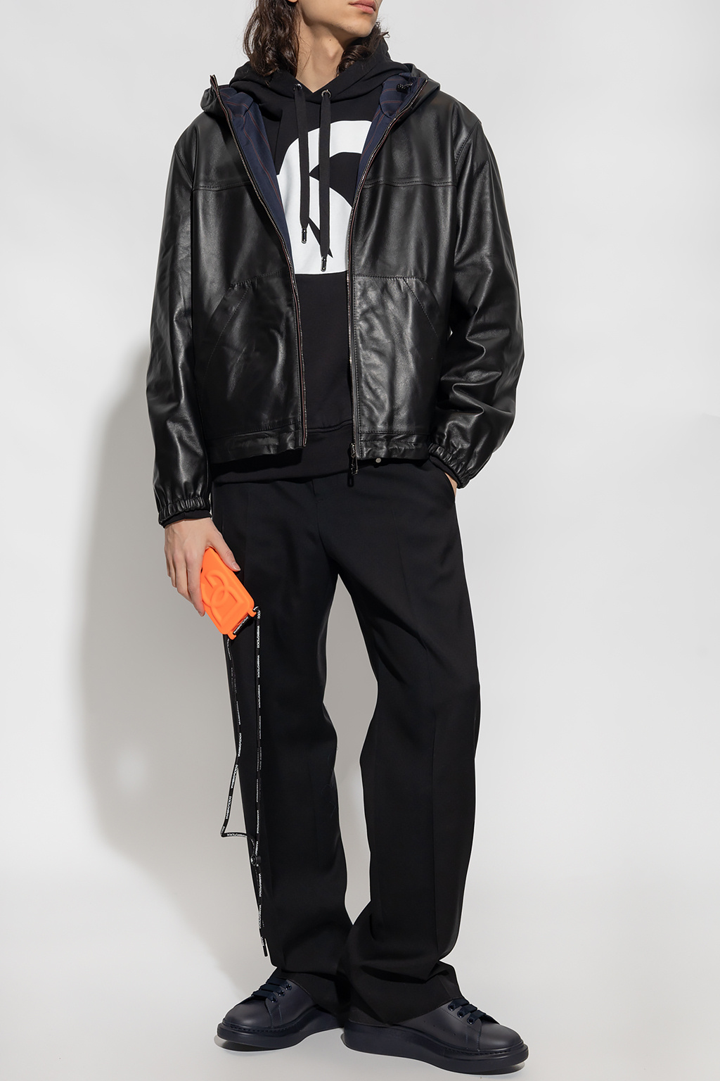 Black Reversible hooded jacket Dolce & Gabbana - Dolce
